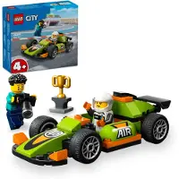 LEGO City Rennwagen, Spielzeug-Rennauto, klassischer Sportwagen, Geschenk für Kinder, Auto-Bauset für Jungs und Mädchen ab 4 Jahren mit 2 Minifiguren, darunter ein Fotograf und ein Rennfahrer 60399