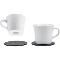 Silwy Porzellan Magnet-Espressotassen 2er-Set (70 ml)