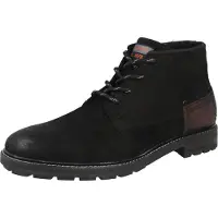 Bugatti Bolo Exko Schnürstiefel Schwarz