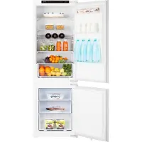 Gorenje NRKI418EP1 Kühl-Gefrier-Kombination, 246 l, N-ST, 3 kg/24h, E, Fresh Zone Fach, Weiß