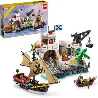 LEGO Icons Eldorado-Festung, Classic-Set für Erwachsene, Piraten-Modellbausatz mit Piratenschiff und 8 Minifiguren, nostalgisches Geschenk für Männer, Frauen, Ihn oder Sie aus den 1980ern 10320