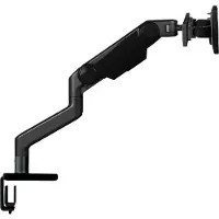 Humanscale M8.1 Dual Monitorhalter für USM Tisch schräg schwarz (M81UBB2B)
