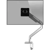 Humanscale M2.1 Monitorhalterung für USM Tisch schräg silber (M21USBTB)