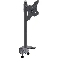 Edbak MSV2 Monitorhalterung mit Tischklemme, schwarz