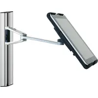 Novus MY tab arm W Tablethalter mit Wandschiene, silber/anthrazit (910+4089+000)