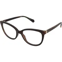 Polaroid Damen PLD D504 086 Rahmen von BRILLEN Plastik Havanna Cat Eye