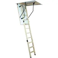 Altrex Woodytrex-Superieur 3-teilige Bodentreppe (einklappbar) 110x60 cm