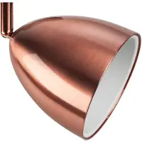 SLV LED 3-Phasenschienen Leuchte GU10 max. 25W in Kupfer und Weiß