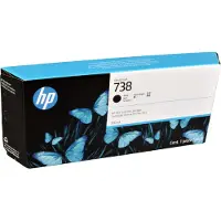 HP 738 DesignJet Druckerpatrone Schwarz, 300 ml, DesignJet T850, T950 Drucker, Thermal Inkjet, Schwarz, Singapur, 283 mm, 41 mm