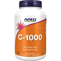 Now Vitamin C-1000 mit Hagebutten – Retardtabletten 250 St Tabletten