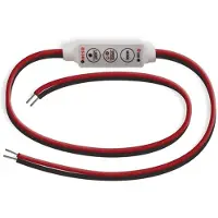 TOOL LAND CHLSC3, Dimmer, 120 W, Tasten, Schwarz, Rot, 40 mm, 8 mm