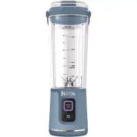 Ninja Blast kabelloser Standmixer BC151EUNV (blau/schwarz, USB-C aufladbar, 530ml Becher)