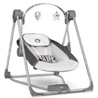 Lionelo Otto babywippe Schaukelwippe Babyschaukel Spielbogen Babywiege Liege