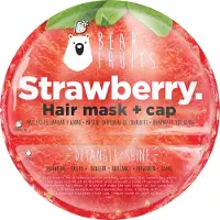 Bear Fruits - Haarmaske & -haube 'Strawberry' 20 ml Haarkur