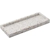 Humdakin Seifenschale Terrazzo Square Red Beige (25 x 10 cm)