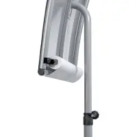Franken Flipchartpapier-Rolle, blanko, 600 mm x 35 m weiss, chlorfrei gebleicht, 80 g/qm, Universallochung