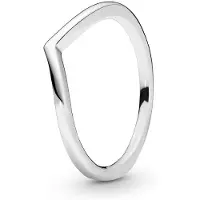 Pandora 196314-62 - Polished Wishbone Ring - Sterling Silber - Gr. 62