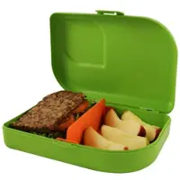 Ajaa Brotbox aus Biokunststoff - Grün Lime-Grün