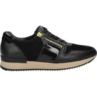Gabor Nappa schwarz gold Sneaker Schwarz in Gr. 40.5