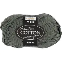 Creativ Company 461190, Handwerk, Grau, Baumwolle, 85 m, 50 g