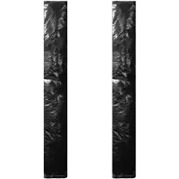 vidaXL Sonnenschirm-Schutzhüllen 2 Stk. mit Reißverschluss PE 250 cm