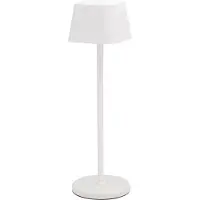 Securit Weiße Dimmbare Led-Tischleuchte Georgina Inkl. Magnetischem Ladekabel