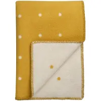 Røros Tweed - Pastille Wolldecke 200 x 135 cm, sun yellow