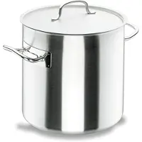 Lacor Traiteur CHEF 16.5L + CV Kochtopf inkl. Deckel, Edelstahl, 28 cm Durchmesser, Induktionsherd-geeignet