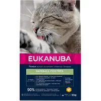 Eukanuba Adult Hairball Control 10 kg