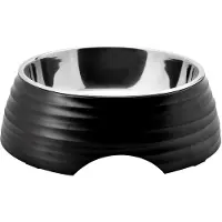 Dogman Food bowl Amy 1,6L Black