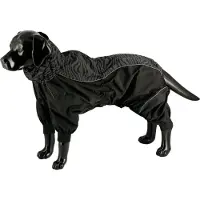 Dogman Dot Raincoat Waterproof Dog Overall Reflective Pattern 25cm
