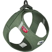 Curli Vest Harness Clasp Air-Mesh - Grün - S