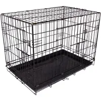 Dogman Steel Dog crate Black 47.5 x 32.5 x 39 cm