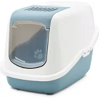 Savic Nestor Cat Toilet Home Light Blue 56x39cm K0227EL