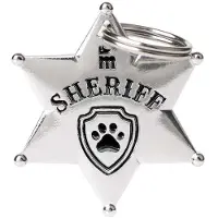My Family MyFa tegn charms, sheriff stjerne