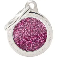 My Family Shine Small Circle Glitter Haustiermarke