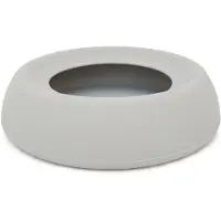 Dogman Weiche Silikon Anti-Schwapp Reiseschüssel Grau 470ml 17x4.5cm