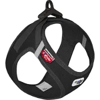 Curli Vest Hundegeschirr Cord Clasp Schwarz 2XS