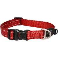 Rogz Fanbelt Halsband Rood
