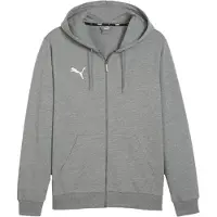 Puma Kapuzensweatjacke "TEAMGOAL CASUALS HOODED JACKET" mit Kapuze, für Fußball und Freizeit, mit Reißverschluss