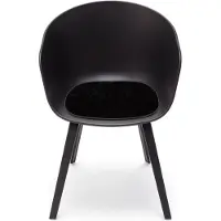 Hey-sign - Filz-Auflage für About A Chair, 5mm AR, schwarz