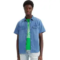 Levi's Ss Casual Shirt Blue Größe: XS | Casual hemden Outlet | Herren | Blau