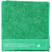 Benetton - Handtuch 50 x 90 cm, Bio-Baumwolle, 450 g/m2, grün