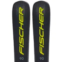 Fischer Kinder Racing Ski RC4 RACE JR (70-120) JRS + FJ4 CA J
