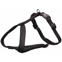 Trixie Premium Y-Geschirr - schwarz - 42-50 cm/15 mm