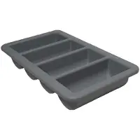 Denox 53x32.5 Cm Cutlery Holder Grau
