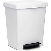 TATAY Cubki 23l Mülleimer Weiß Weiß One Size