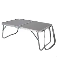 Aktive Klappbarer Campingtisch Silber 60 x 40 x 26 cm Silber 60 x 40 x 26 cm