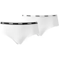 Puma 2er Pack Hipster Damen white/white XL
