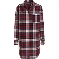 Tommy Hilfiger Nachthemd UW0UW04874 Rot Relaxed Fit 23